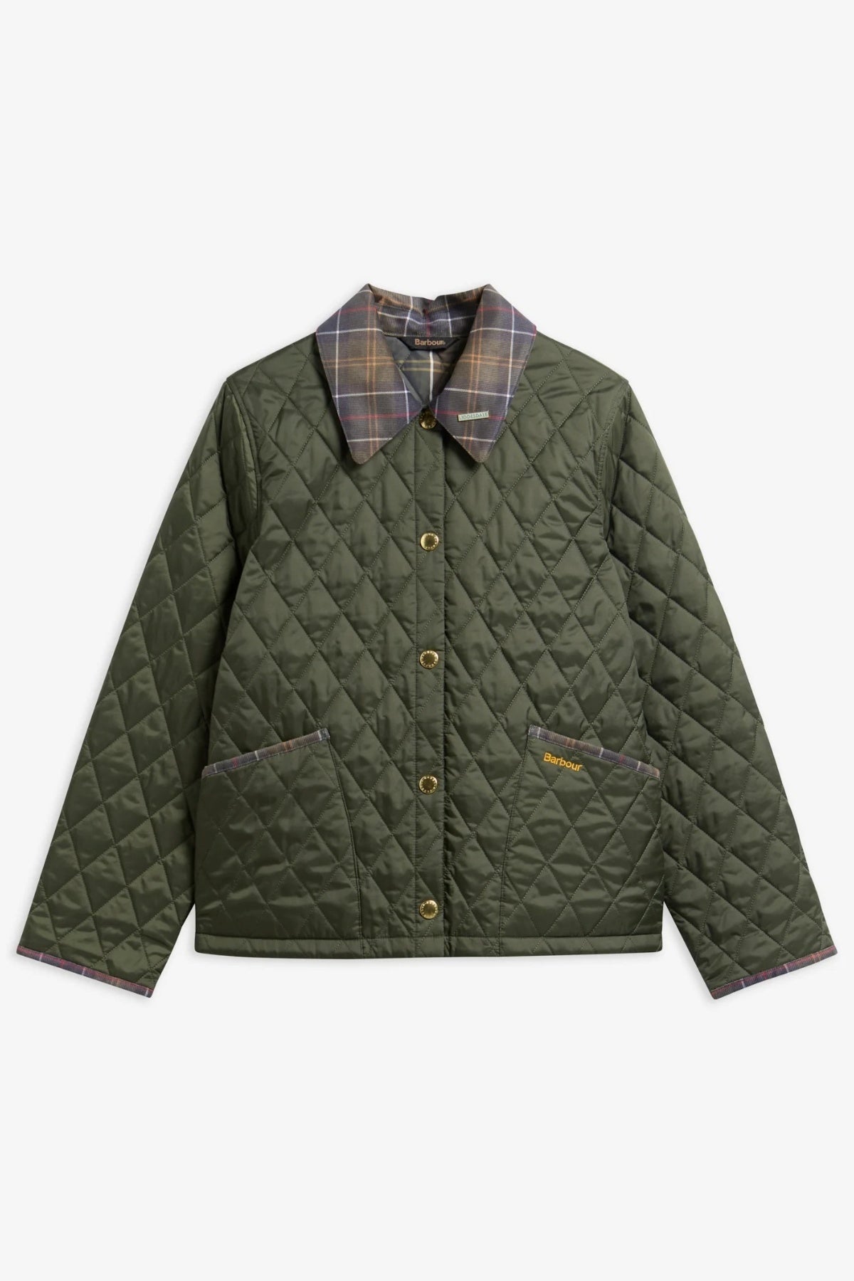 BARBOUR ICONS TARTAN COLLAR  en color OL  (1)