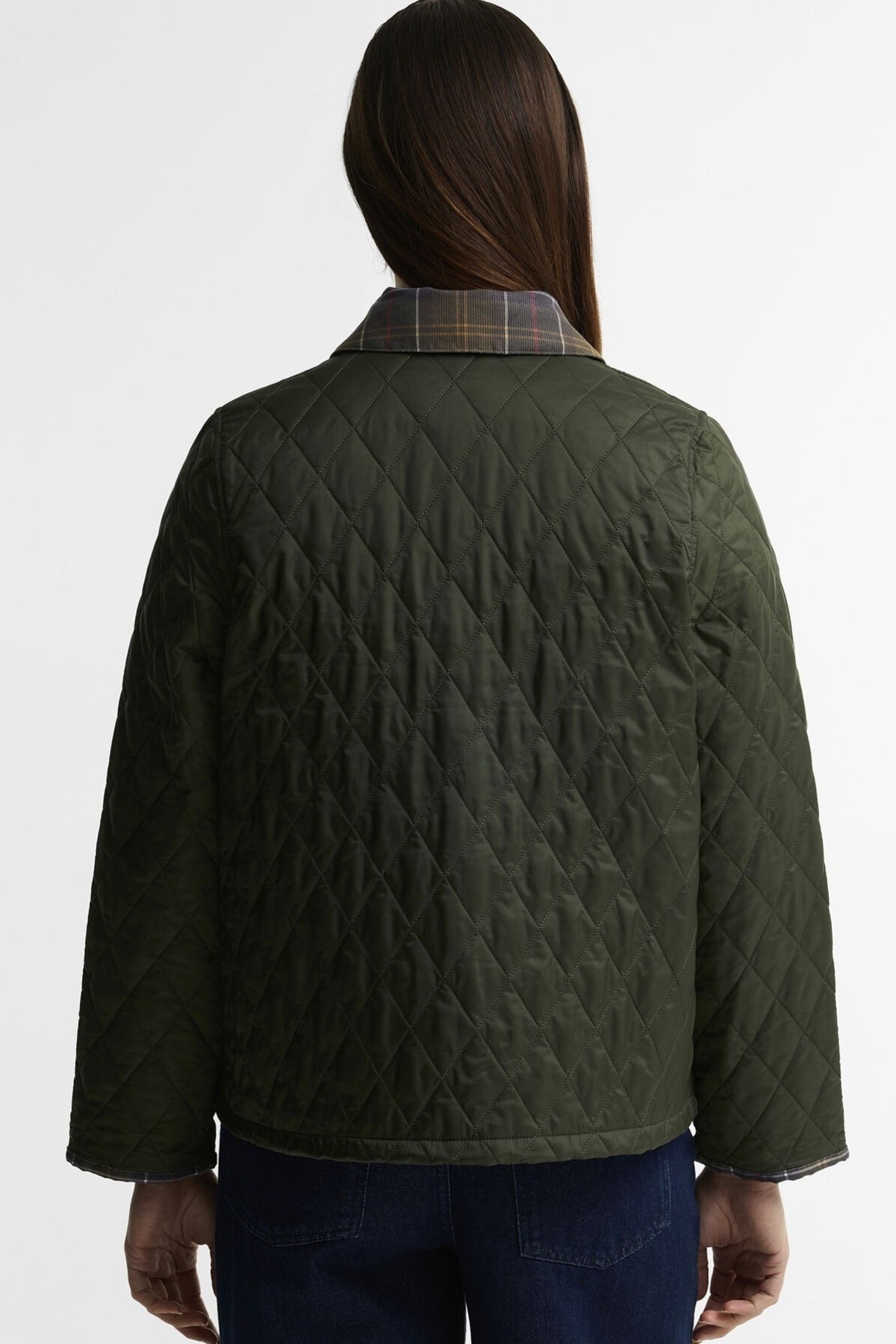 BARBOUR ICONS TARTAN COLLAR  en color OL  (2)