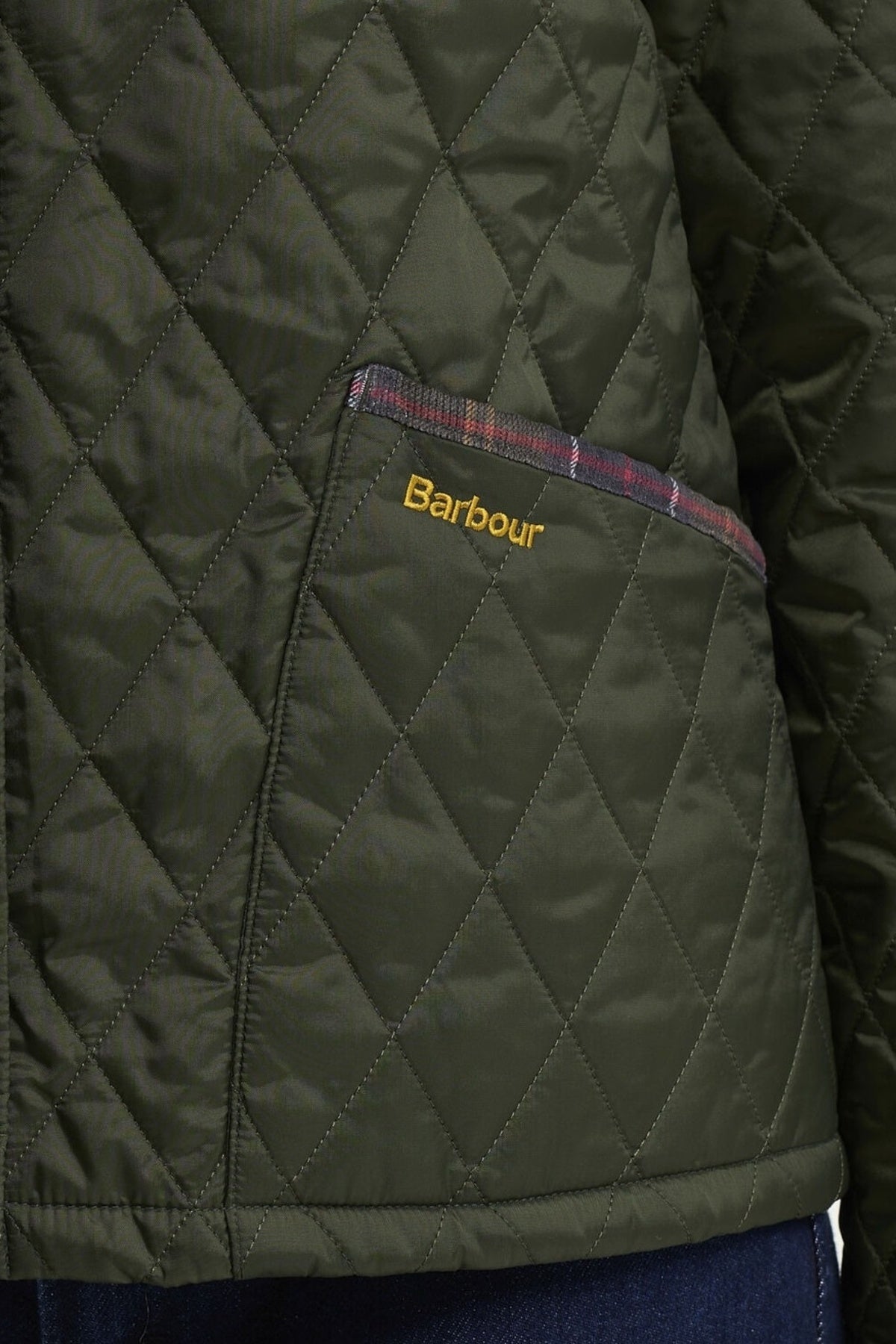 BARBOUR ICONS TARTAN COLLAR  en color OL  (4)