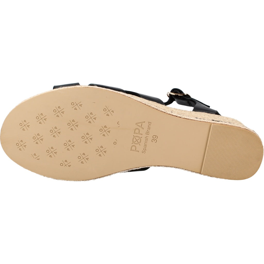 POPA SANDALIA RUMARI NAPA en color NEGRO  (6)