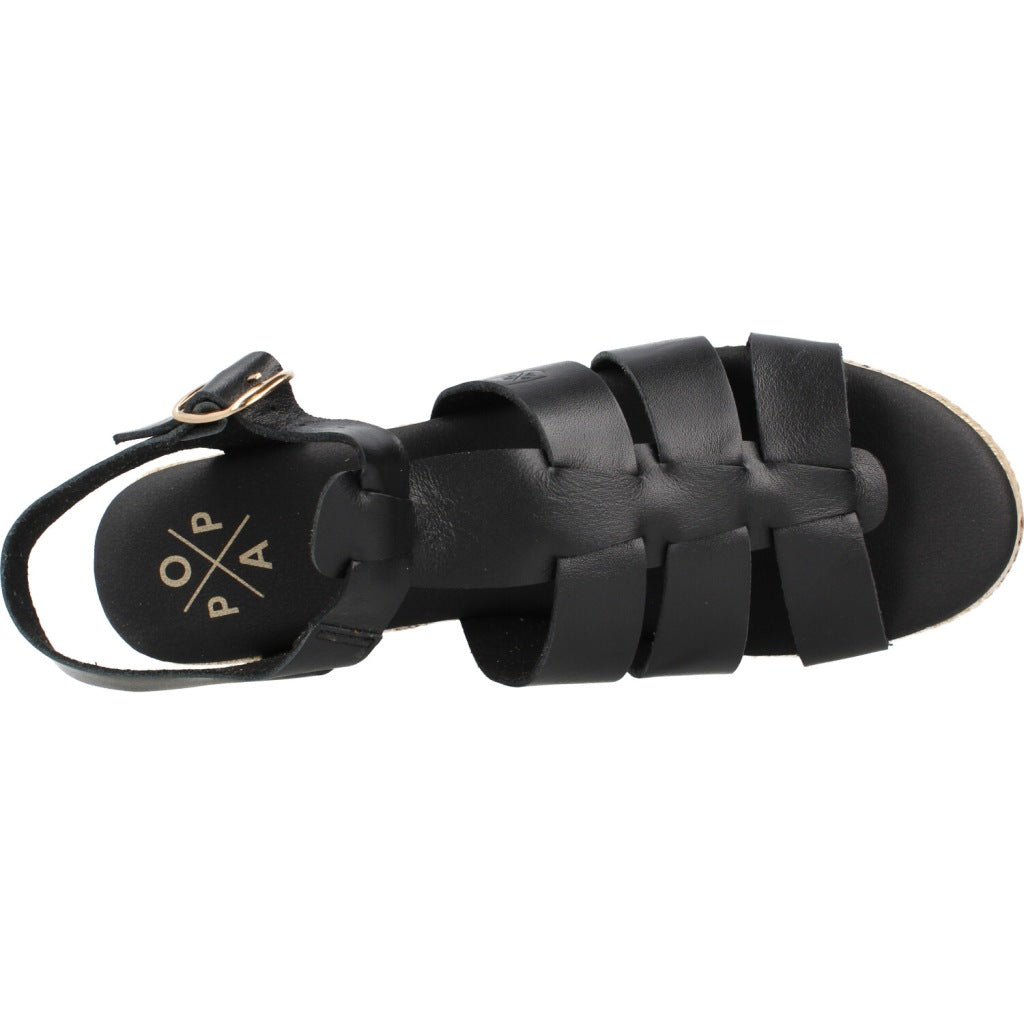 POPA SANDALIA RUMARI NAPA en color NEGRO  (7)