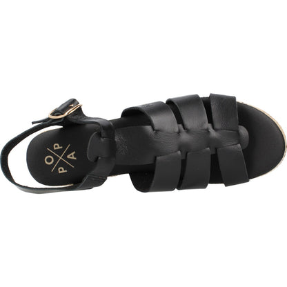 POPA SANDALIA RUMARI NAPA en color NEGRO  (7)