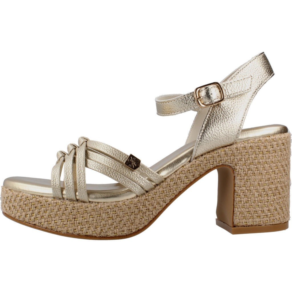 POPA SANDALIA VALVAS LAMI en color ORO  (2)