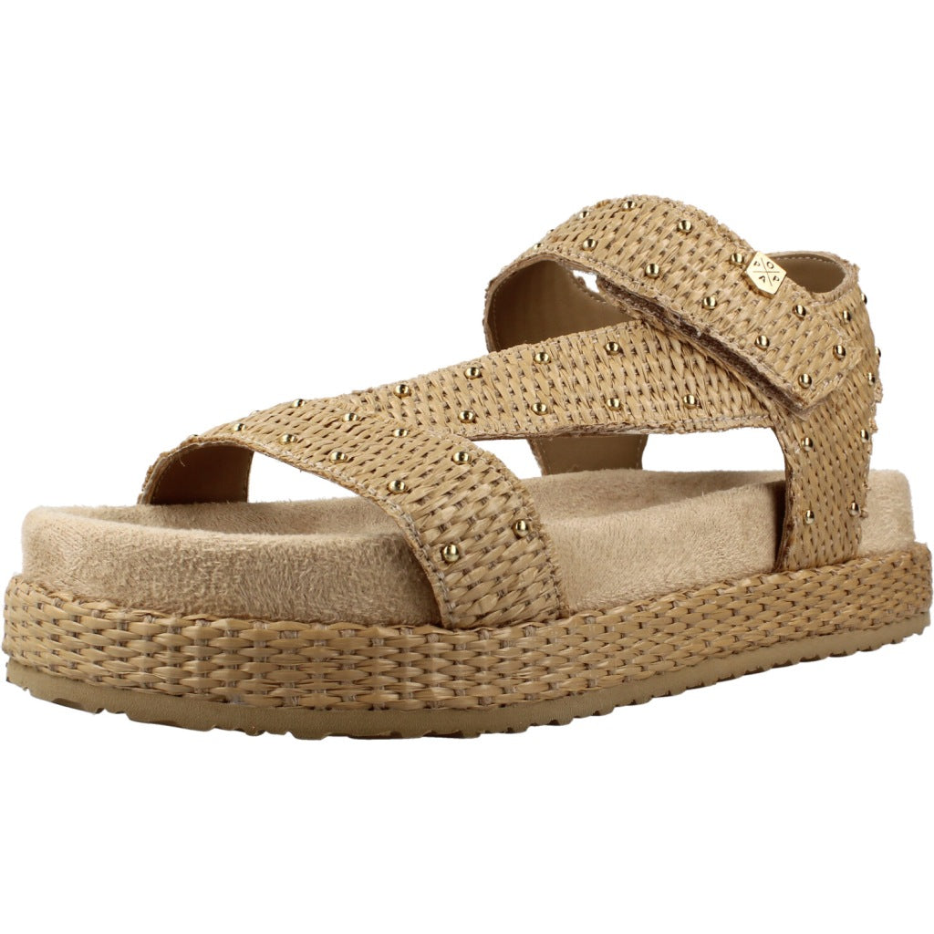 POPA SANDALIA NIANA STUDS en color BEIG  (1)