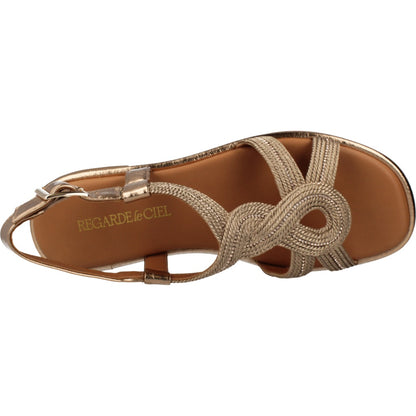REGARDE LE CIEL SANDALIA ABIERTA HEB en color COPPER  (6)