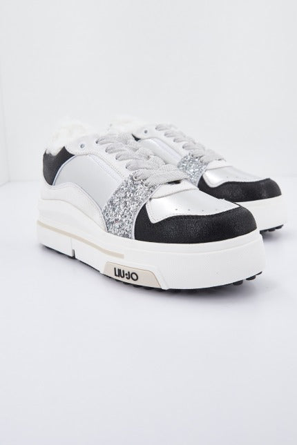 LIU-JO BF PX HERO  en color SLVRCRM  (2)