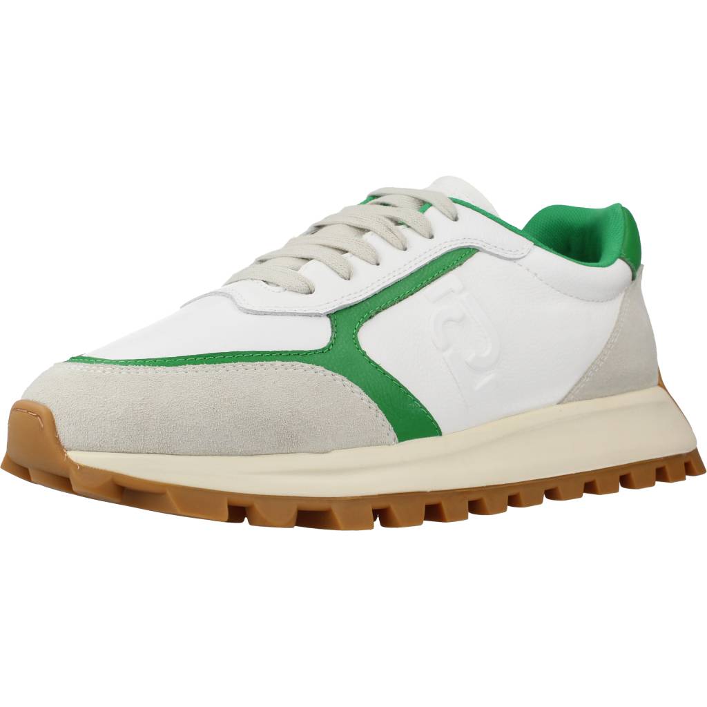 LIU-JO  RUNNING  SNEAKER en color WHTGRN  (1)