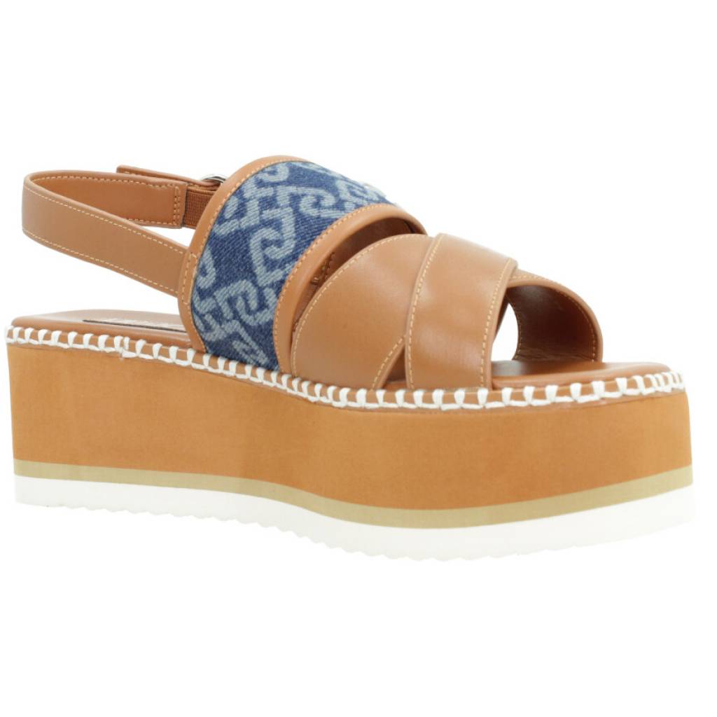 LIU-JO ABA  SANDAL en color BRNDYDNM  (5)