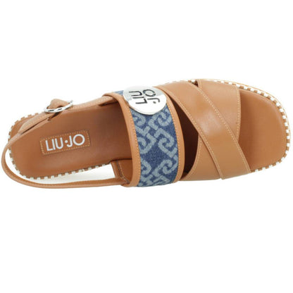 LIU-JO ABA  SANDAL en color BRNDYDNM  (7)