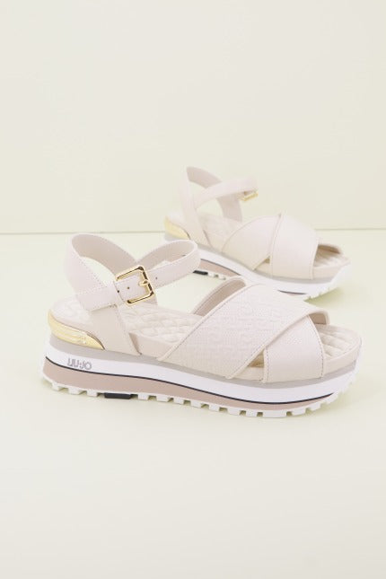 LIU-JO MAXI WONDER  en color BUTTER  (2)