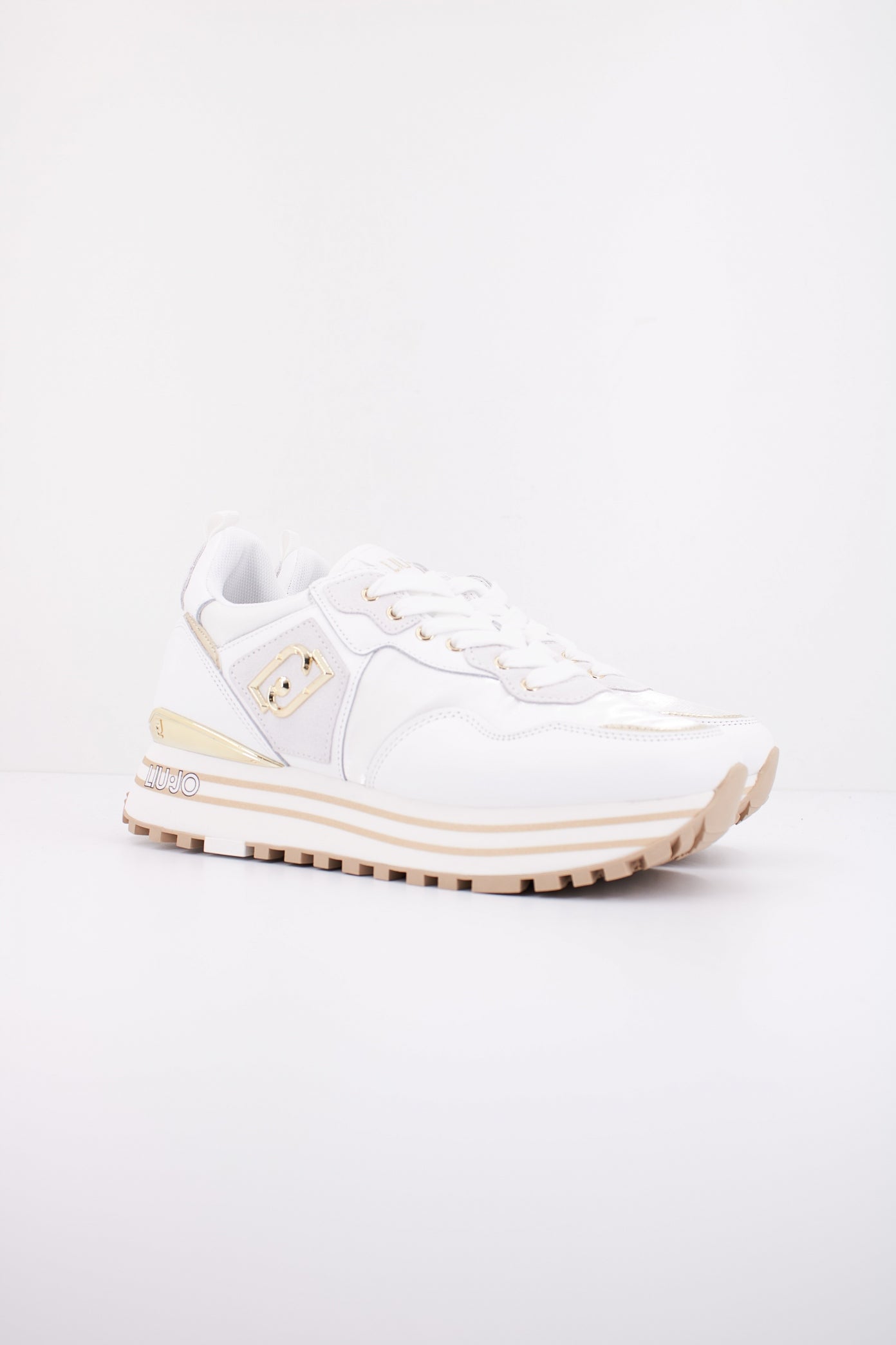 LIU-JO MAXI WONDER  en color WHITE  (2)