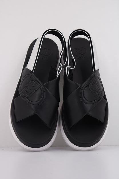 LIU-JO DREAMY SANDAL  en color BLKSLV  (3)