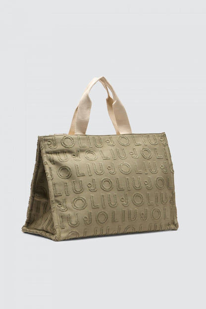LIU-JO L TOTE JACQUARD PLAI en color   (2)