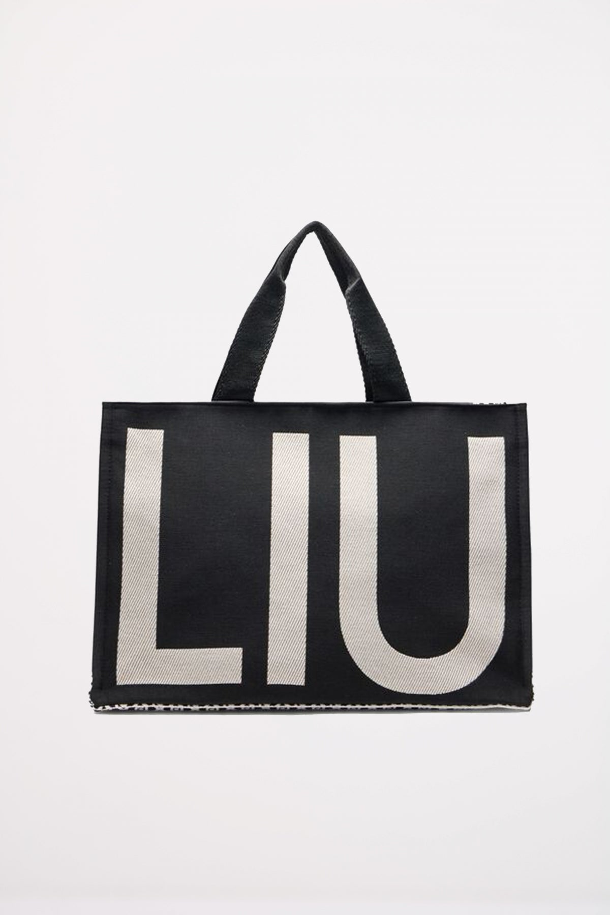 LIU-JO TOTE MONOGRAM JACQUA en color R  (1)