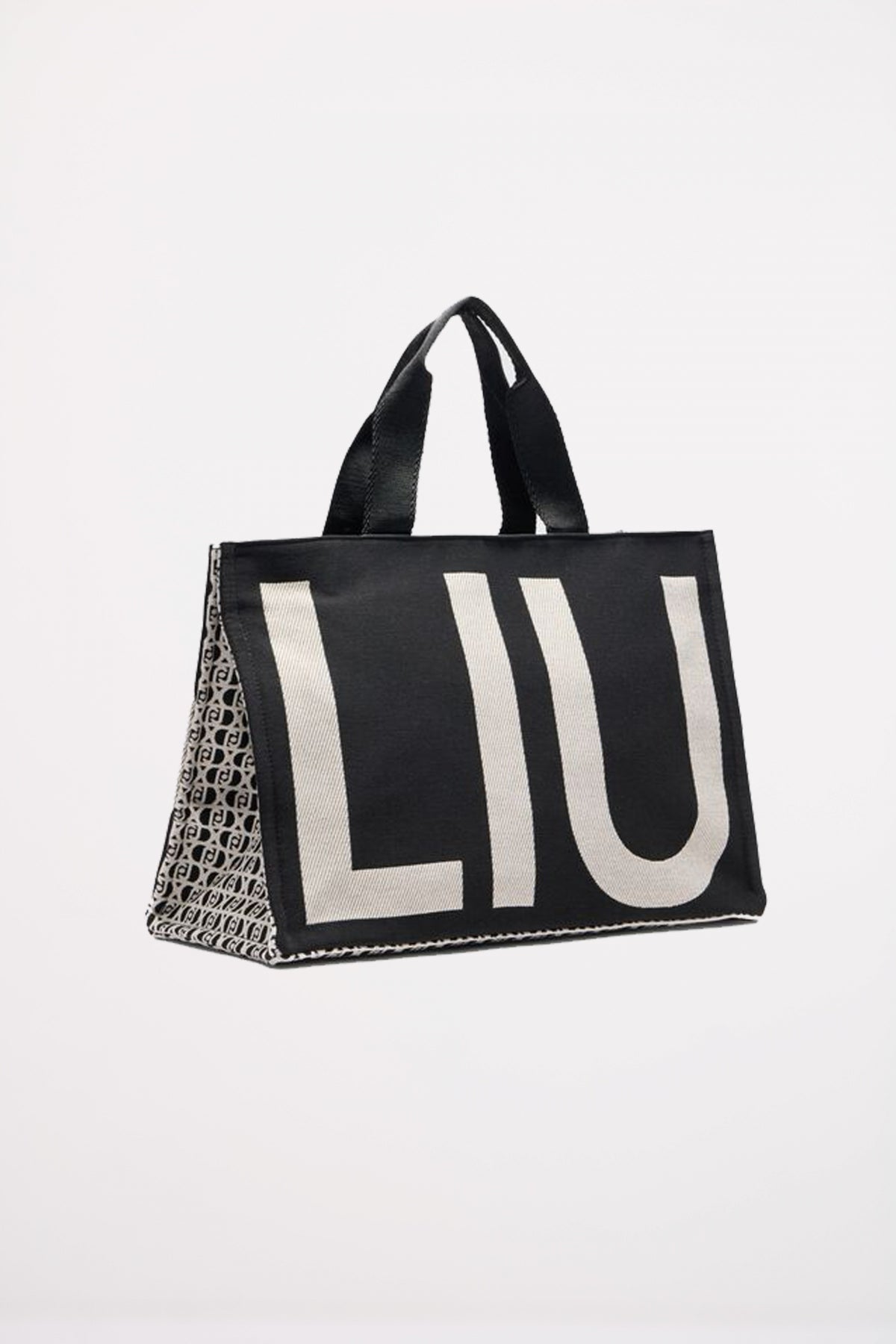 LIU-JO TOTE MONOGRAM JACQUA en color R  (2)