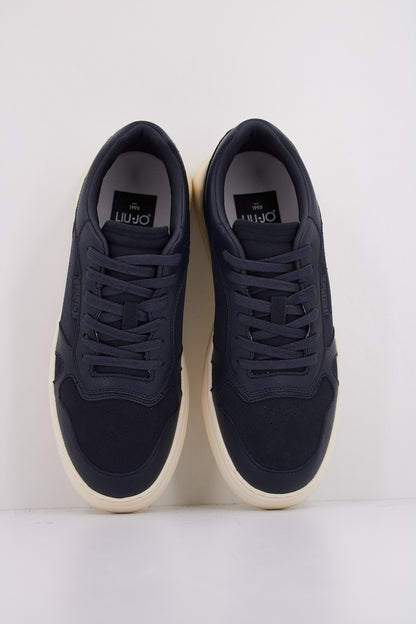 LIU-JO LEATHER COW SU en color NAVY  (3)