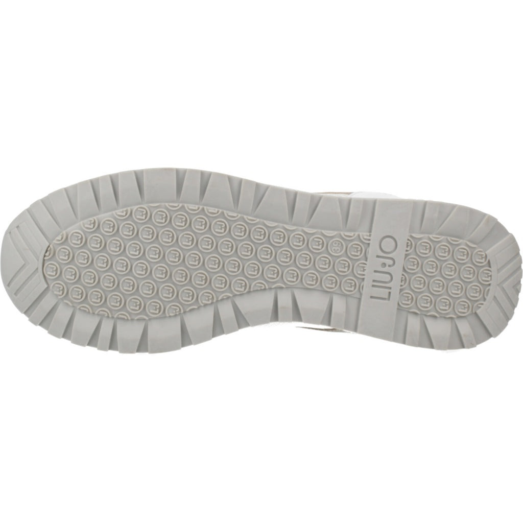 LIU-JO MAXI WONDER LOW  en color WHTGLD  (6)