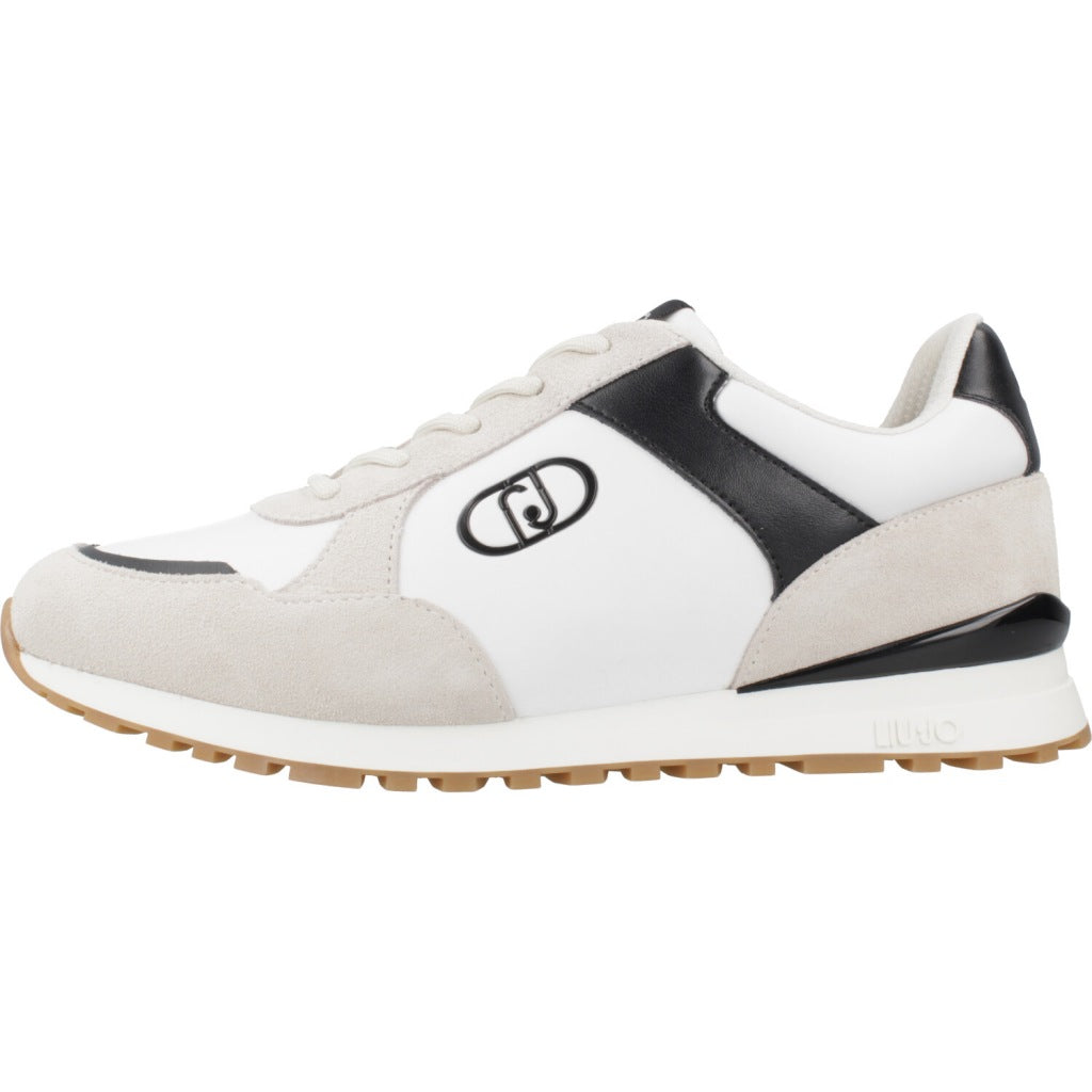 LIU-JO MAXI WONDER LOW  en color MLKBLK  (2)