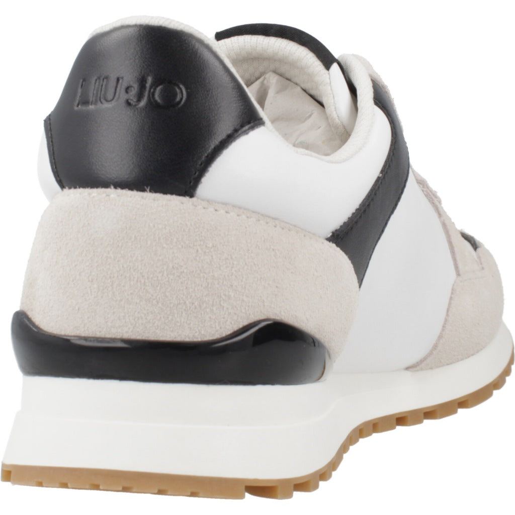 LIU-JO MAXI WONDER LOW  en color MLKBLK  (3)