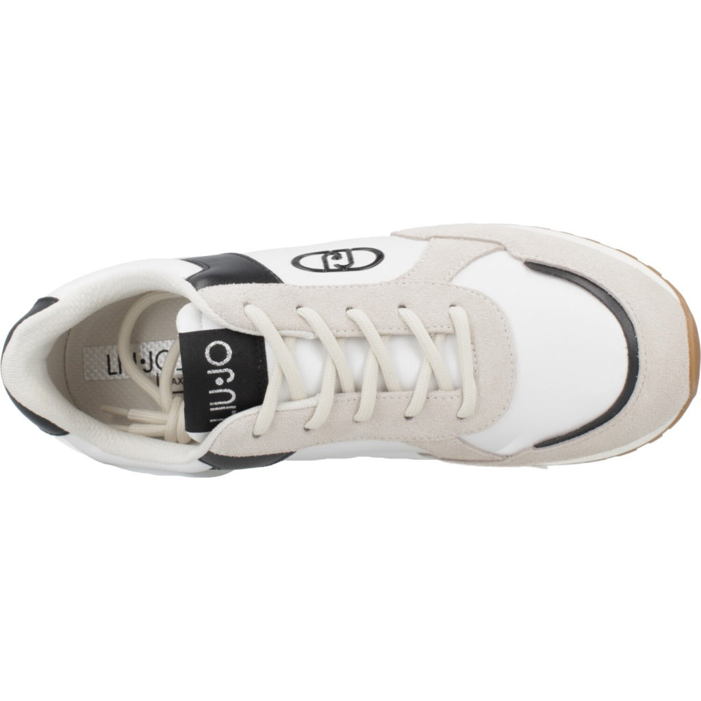 LIU-JO MAXI WONDER LOW  en color MLKBLK  (7)
