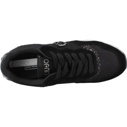 LIU-JO MAXI WONDER LOW  en color BLACK  (7)