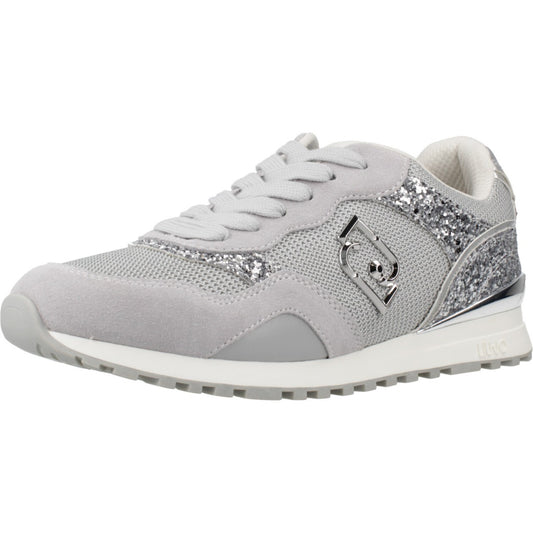 LIU-JO MAXI WONDER LOW  en color SILVER  (1)