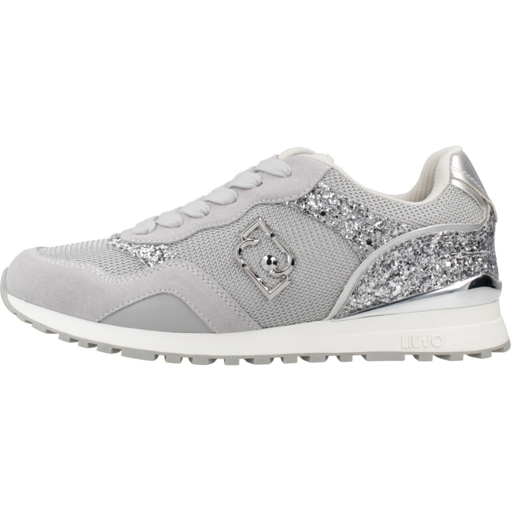 LIU-JO MAXI WONDER LOW  en color SILVER  (2)