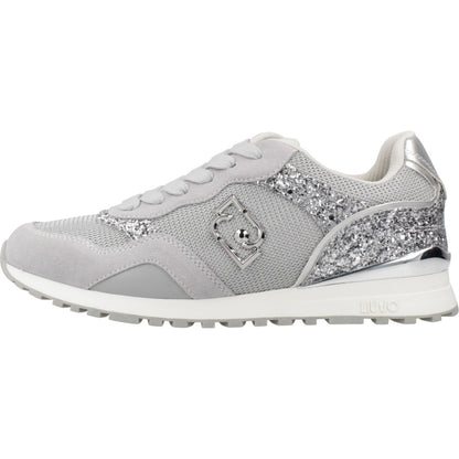 LIU-JO MAXI WONDER LOW  en color SILVER  (2)