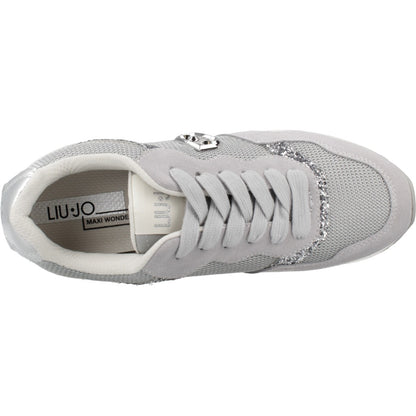 LIU-JO MAXI WONDER LOW  en color SILVER  (7)