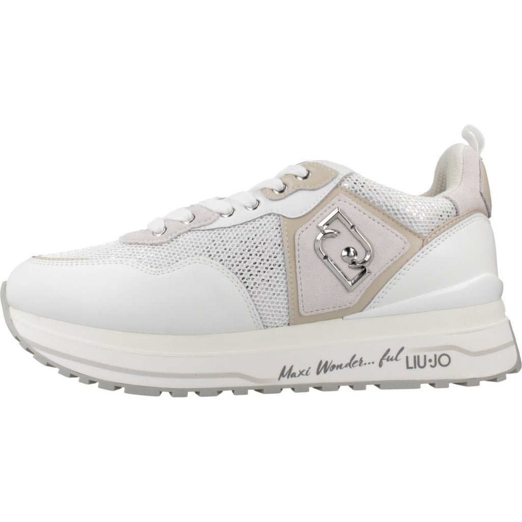 LIU-JO MAXI WONDER  en color WHITE  (2)