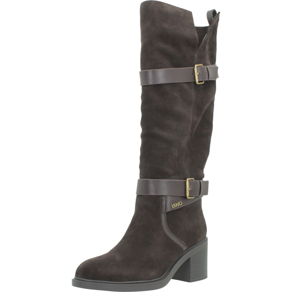 LIU-JO SF PX BOTA CO en color MOKA  (1)