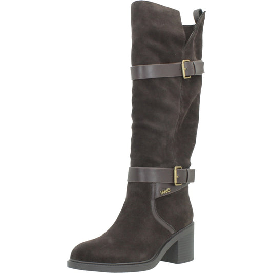 LIU-JO SF PX BOTA CO en color MOKA  (1)