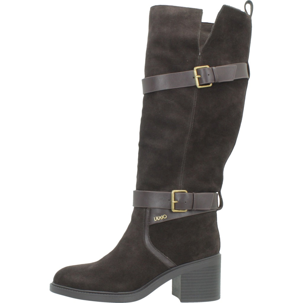 LIU-JO SF PX BOTA CO en color MOKA  (2)
