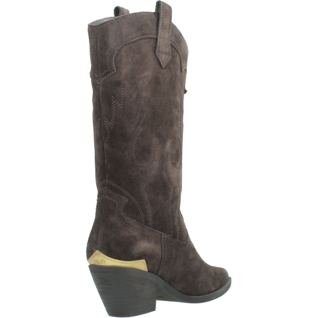 LIU-JO SF PX BOTA AU en color MOKA  (3)