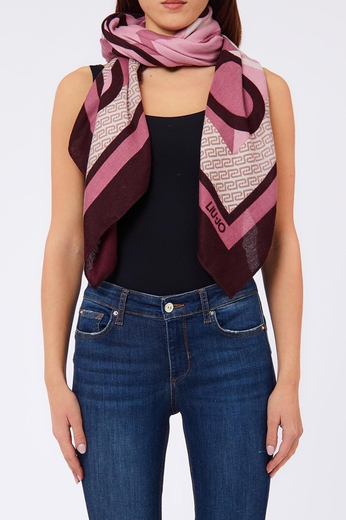 LIU-JO F T FOULARD en color   (1)