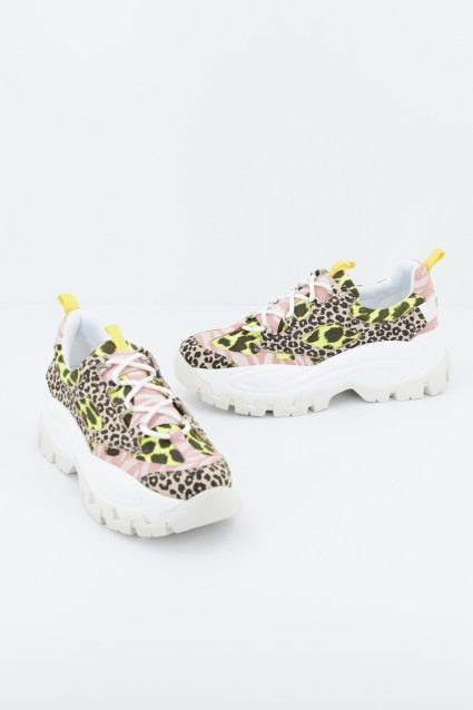 LIU-JO WAVE  - SNEAKER BL en color BLKYELLOW  (1)