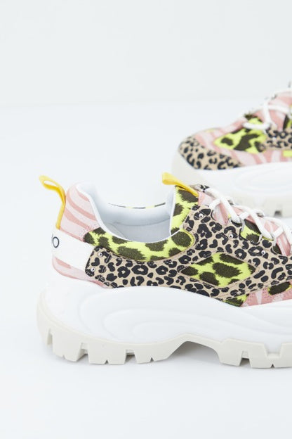 LIU-JO WAVE  - SNEAKER BL en color BLKYELLOW  (2)