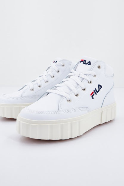 FILA SANDBLAST MID en color WHITE  (1)