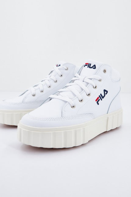 FILA SANDBLAST MID en color WHITE  (1)