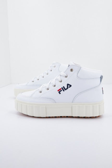 FILA SANDBLAST MID en color WHITE  (2)