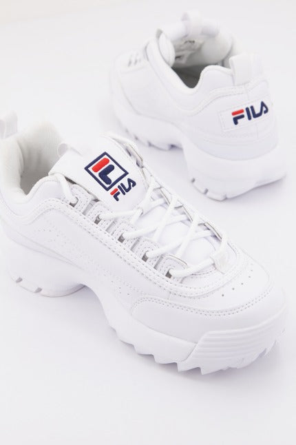 FILA DISRUPTOR LOW en color FGWHITE  (2)