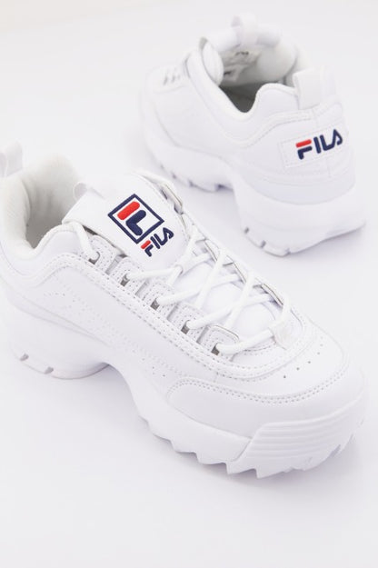 FILA DISRUPTOR LOW en color FGWHITE  (2)