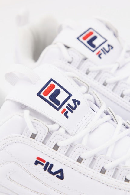 FILA DISRUPTOR LOW en color FGWHITE  (3)
