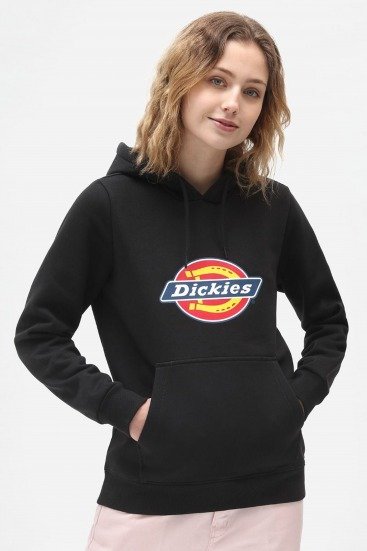 DICKIES  ICON LOGO HOODIE W en color BLK  (1)