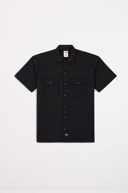 DICKIES WORK SHIRT SS REC BL en color BLK  (2)