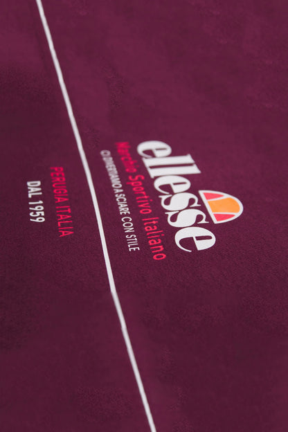 ELLESSE MVELLO HOODY en color BURGUNDY  (3)
