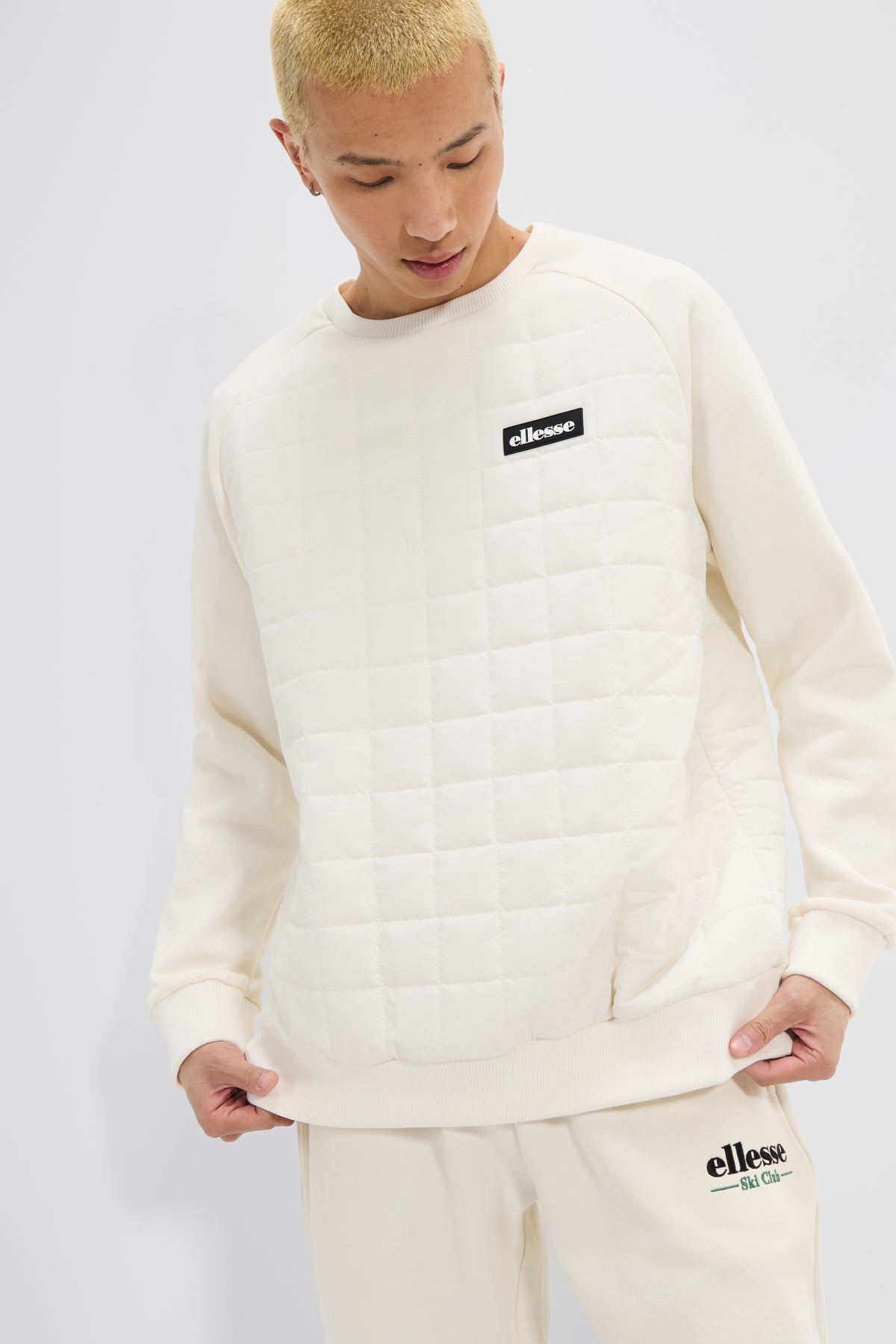 ELLESSE PAX SWEATSHIRT en color OFFWHT  (1)