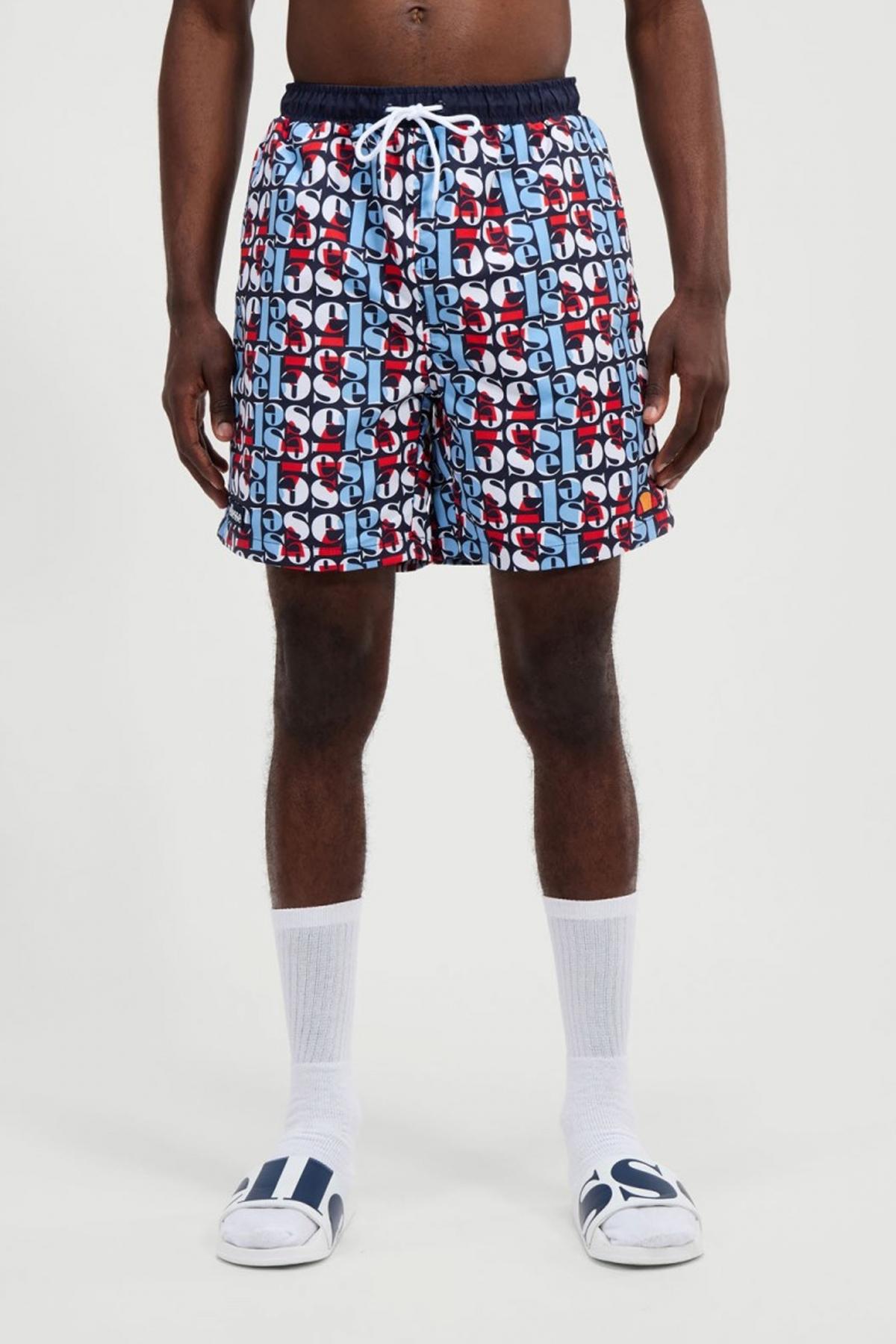 ELLESSE LOCK AOP SHORT SWIM  en color PRINT  (1)