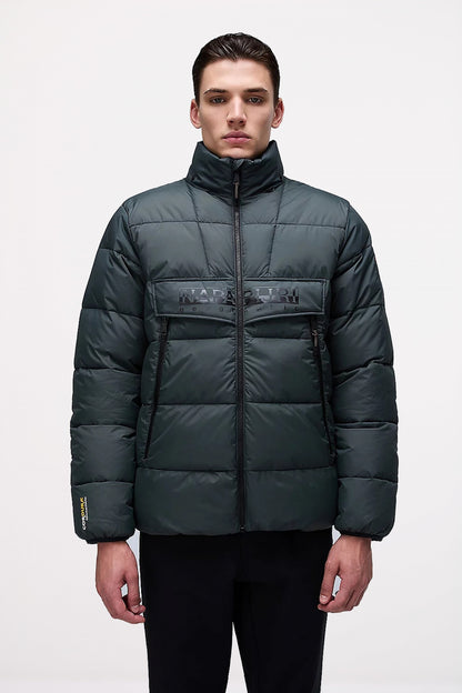 NAPAPIJRI RF PUFFER OPEN GS en color GRERBN  (1)