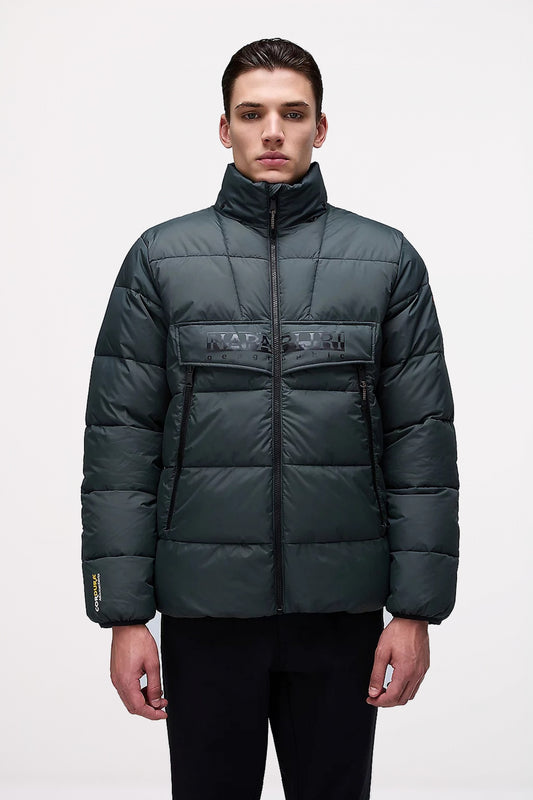NAPAPIJRI RF PUFFER OPEN GS en color GRERBN  (1)